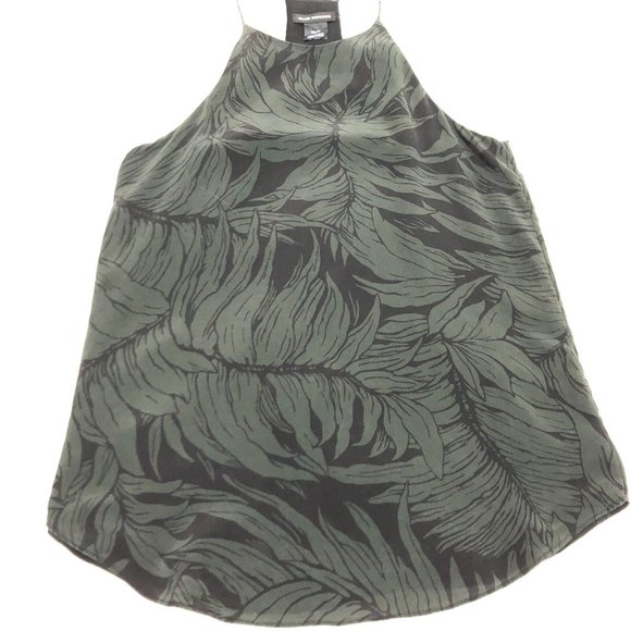 Club Monaco Racerback Silk Tank Top - Size XS - Picture 4 of 9